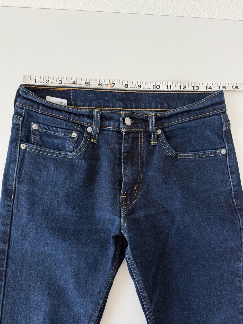 Levi’s 511 Men’s Slim Fit Blue Denim Jeans 31x30 Dark Wash Stretch